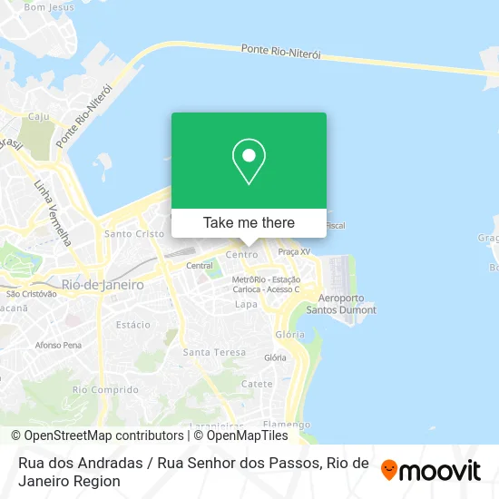 Rua dos Andradas / Rua Senhor dos Passos map