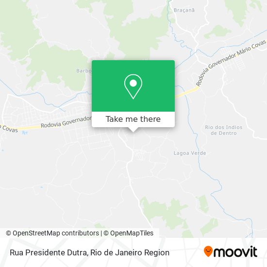 Rua Presidente Dutra map