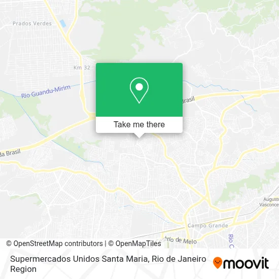 Supermercados Unidos Santa Maria map