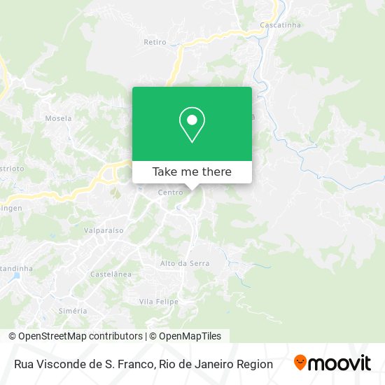 Rua Visconde de S. Franco map