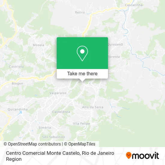 Centro Comercial Monte Castelo map