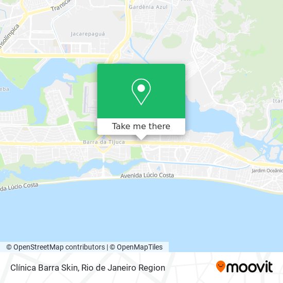 Clínica Barra Skin map