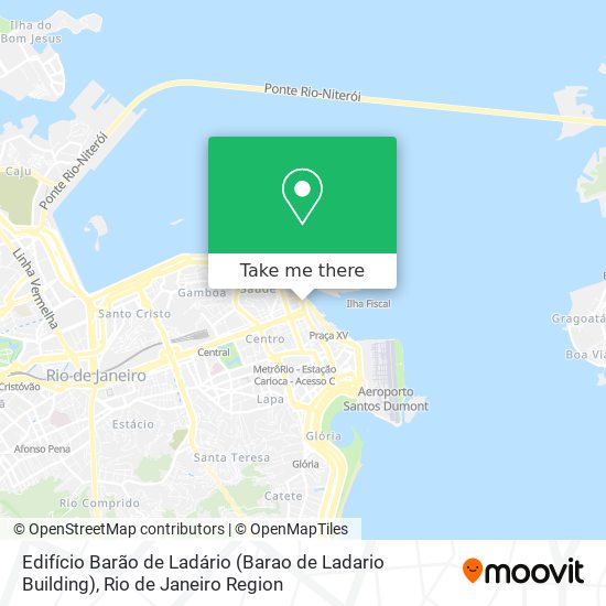 Mapa Edifício Barão de Ladário (Barao de Ladario Building)