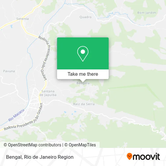 Bengala map