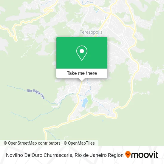 Novilho De Ouro Churrascaria map