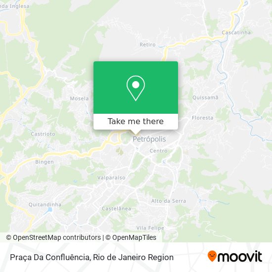 Praça Da Confluência map