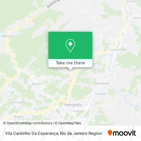 Vila Cantinho Da Esperança map