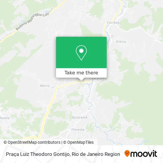 Praça Luiz Theodoro Gontijo map
