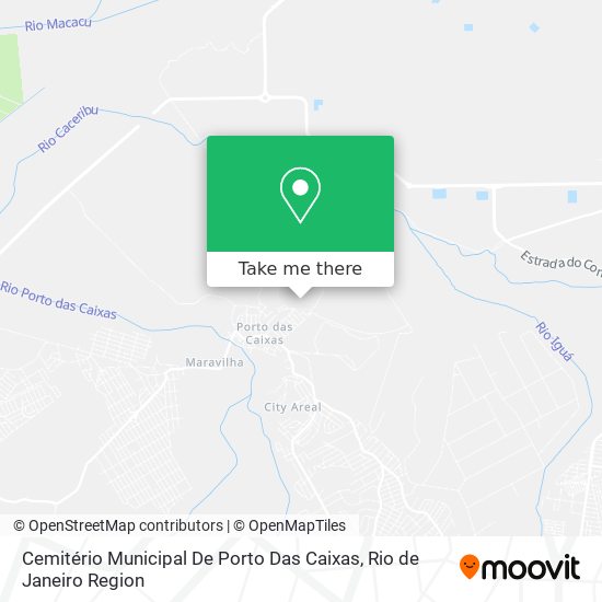 Cemitério Municipal De Porto Das Caixas map