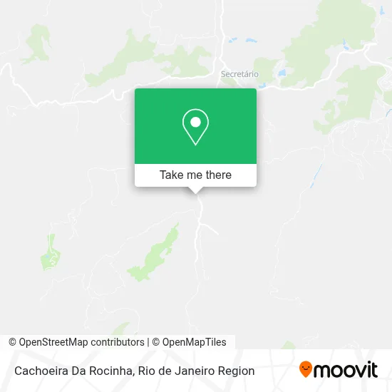 Cachoeira Da Rocinha map