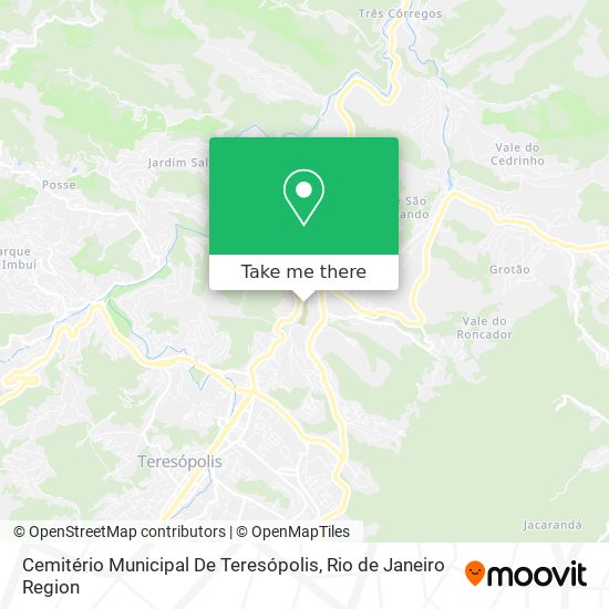 Cemitério Municipal De Teresópolis map