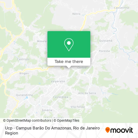 Ucp - Campus Barão Do Amazonas map