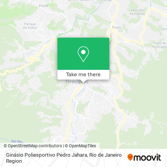 Ginásio Poliesportivo Pedro Jahara map