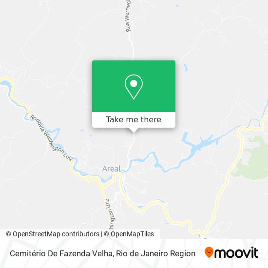 Cemitério De Fazenda Velha map