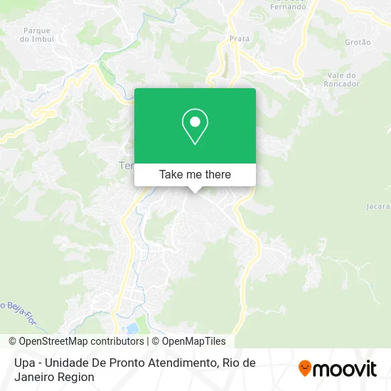 Upa - Unidade De Pronto Atendimento map
