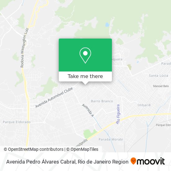 Avenida Pedro Álvares Cabral map