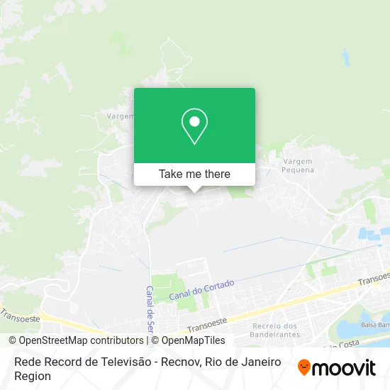 Rede Record de Televisão - Recnov map