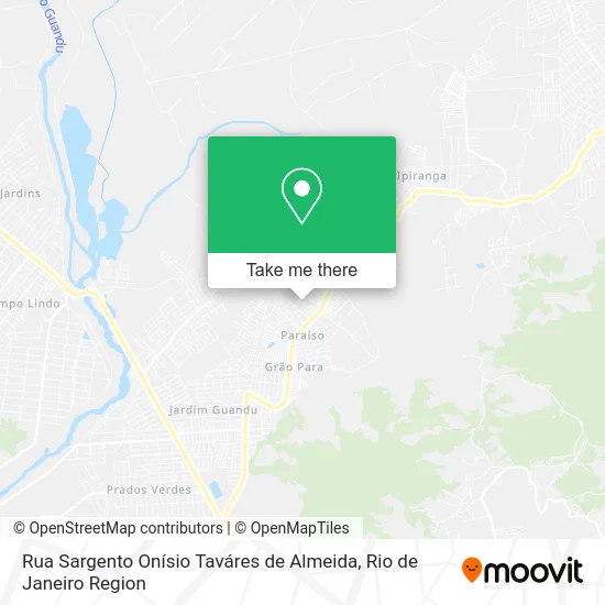 Rua Sargento Onísio Taváres de Almeida map