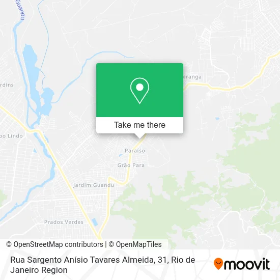 Rua Sargento Anísio Tavares Almeida, 31 map
