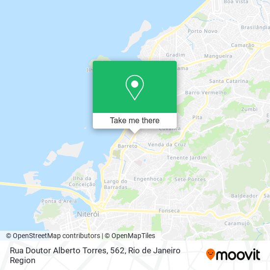 Mapa Rua Doutor Alberto Torres, 562