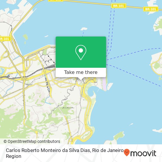 Carlos Roberto Monteiro da Silva Dias map