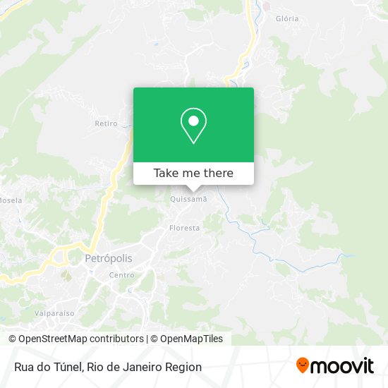 Rua do Túnel map