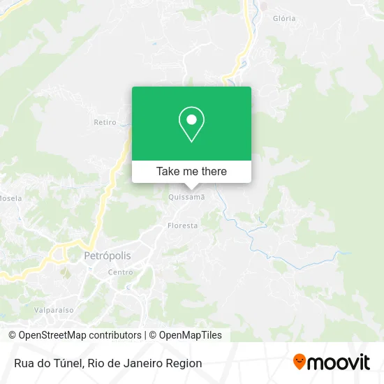 Rua do Túnel map