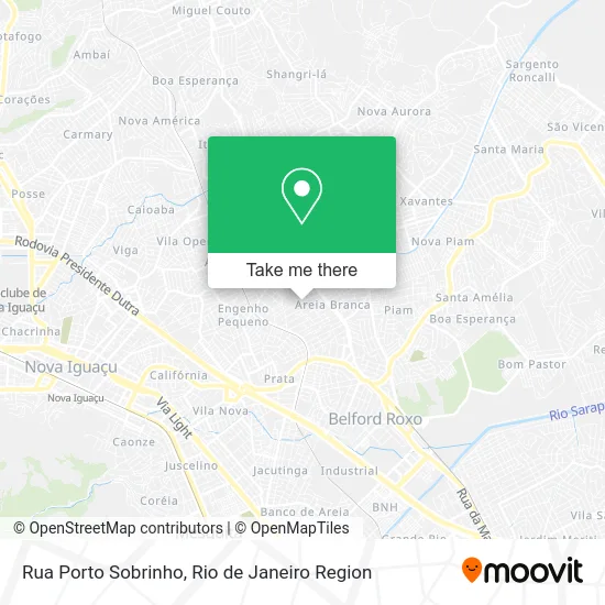 Rua Porto Sobrinho map