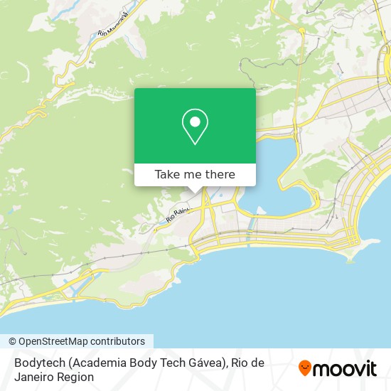 Bodytech (Academia Body Tech Gávea) map