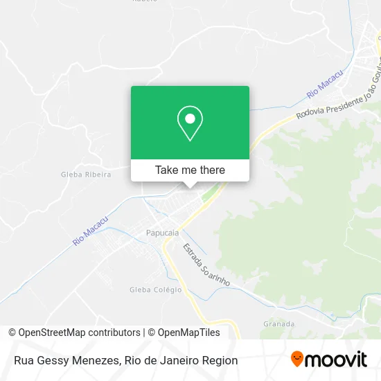 Rua Gessy Menezes map