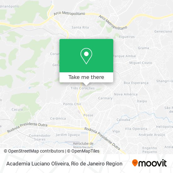 Academia Luciano Oliveira map
