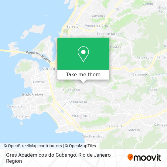 Gres Acadêmicos do Cubango map