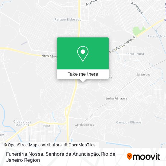 Funerária Nossa. Senhora da Anunciação map