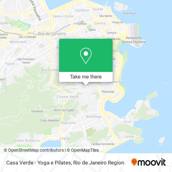 Casa Verde - Yoga e Pilates map