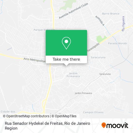 Rua Senador Hydekel de Freitas map