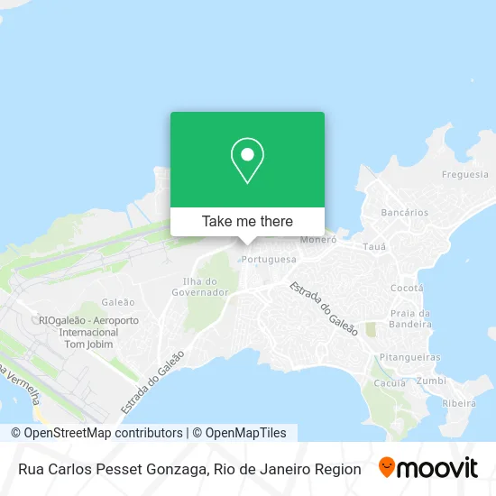 Rua Carlos Pesset Gonzaga map