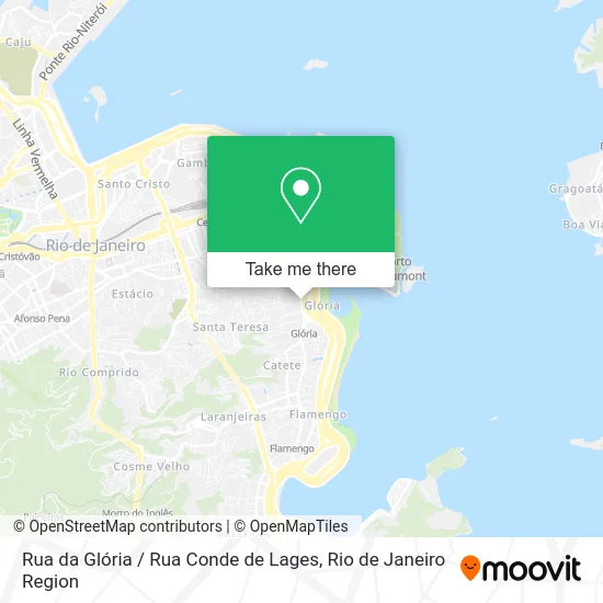 Rua da Glória / Rua Conde de Lages map