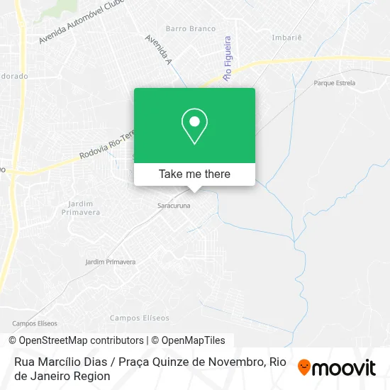 Rua Marcílio Dias / Praça Quinze de Novembro map