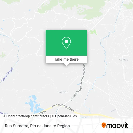 Rua Sumatra map