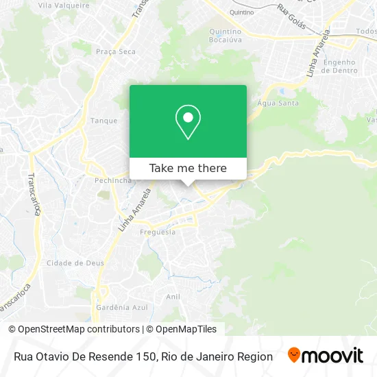 Rua Otavio De Resende 150 map