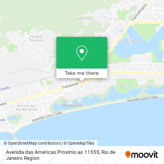 Avenida das Américas Próximo ao 11555 map