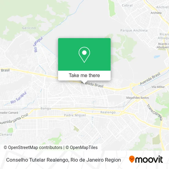 Conselho Tutelar Realengo map