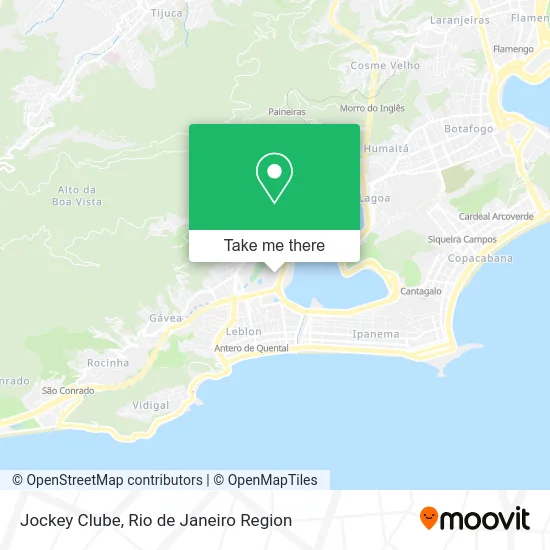 Jockey Clube map