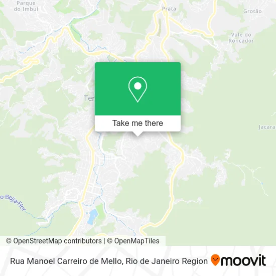 Rua Manoel Carreiro de Mello map