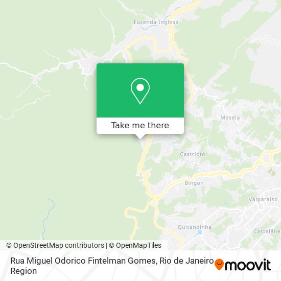 Rua Miguel Odorico Fintelman Gomes map