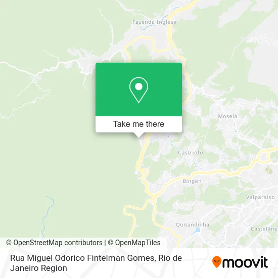 Rua Miguel Odorico Fintelman Gomes map