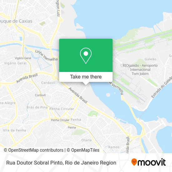 Rua Doutor Sobral Pinto map