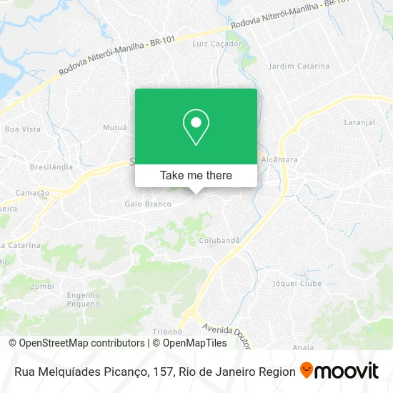 Rua Melquíades Picanço, 157 map