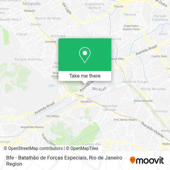 Bfe - Batalhão de Forças Especiais map