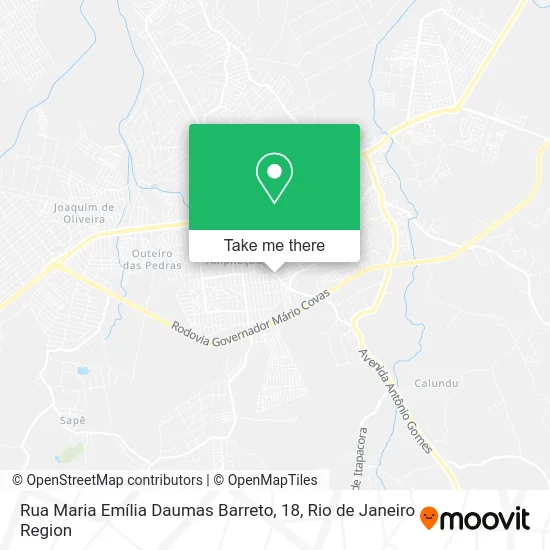 Rua Maria Emília Daumas Barreto, 18 map